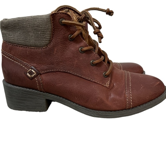 Sperry Shoes - New! Sperry Women’s Top-Sider Juniper Quay Bootie Brown Leather Lace Up Size 7M